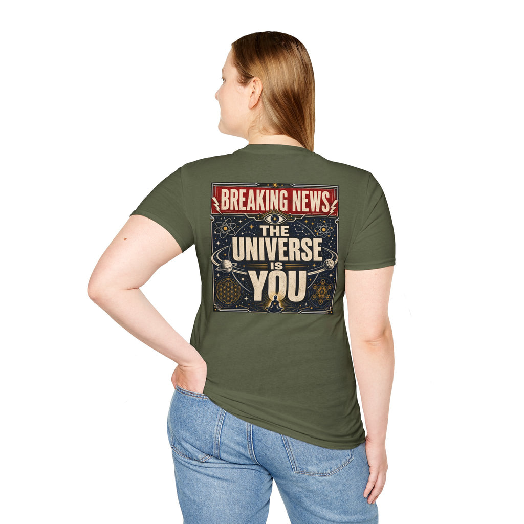 The Universe Is You Tee (Back Only Design)