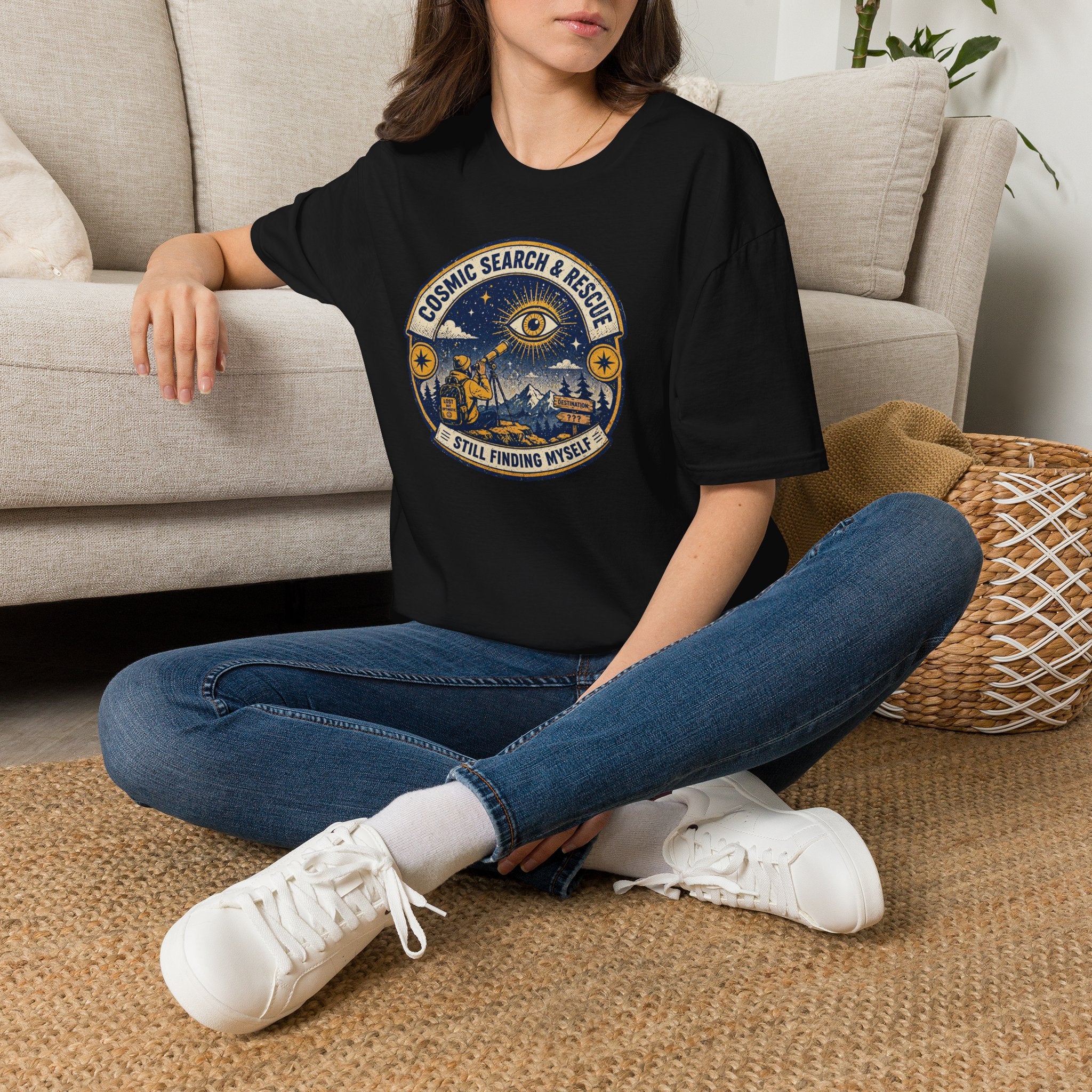 Cosmic Search & Rescue For Finding Own Self Graphic T-Shirt