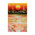 Spray Paint Art Sunset