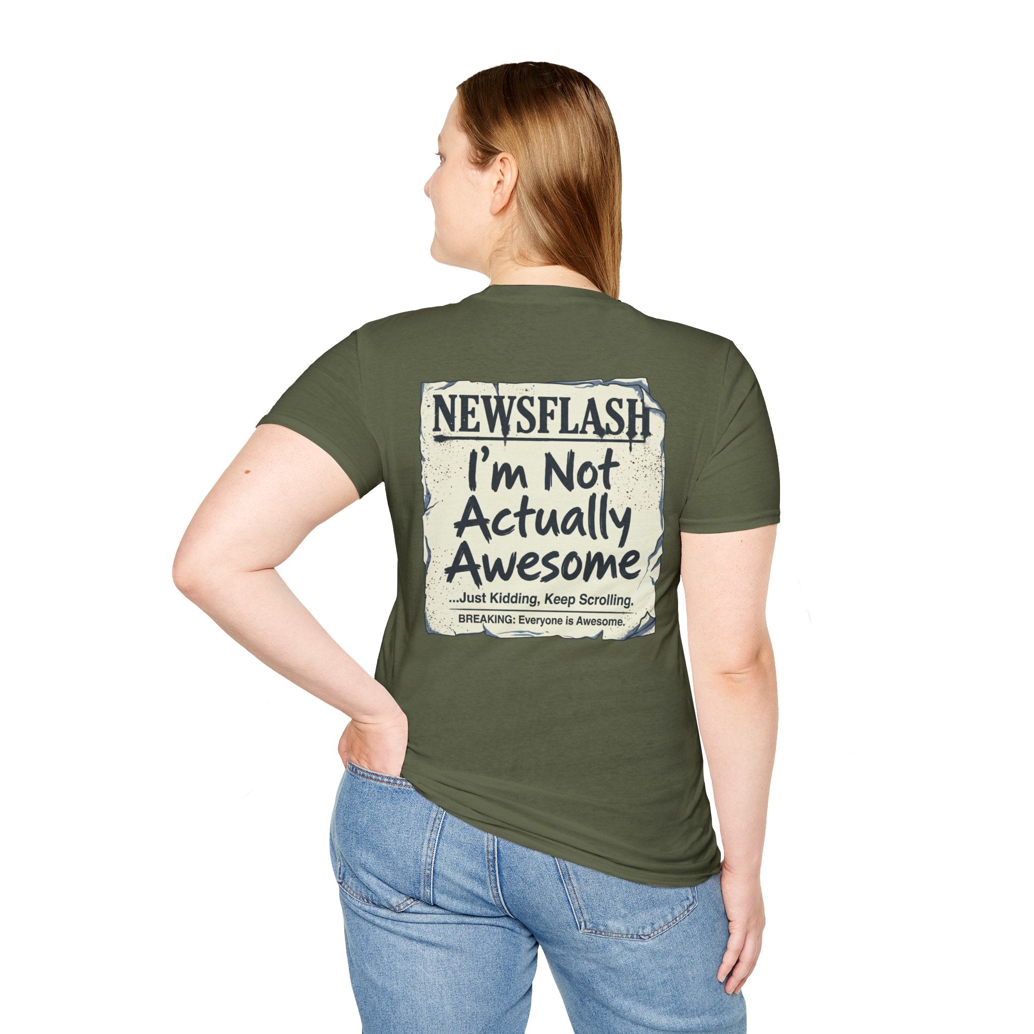 Not Awesome Humour T-shirt