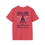 Lost Soul White Tee — Minimal Everyday T-Shirt (back print only)