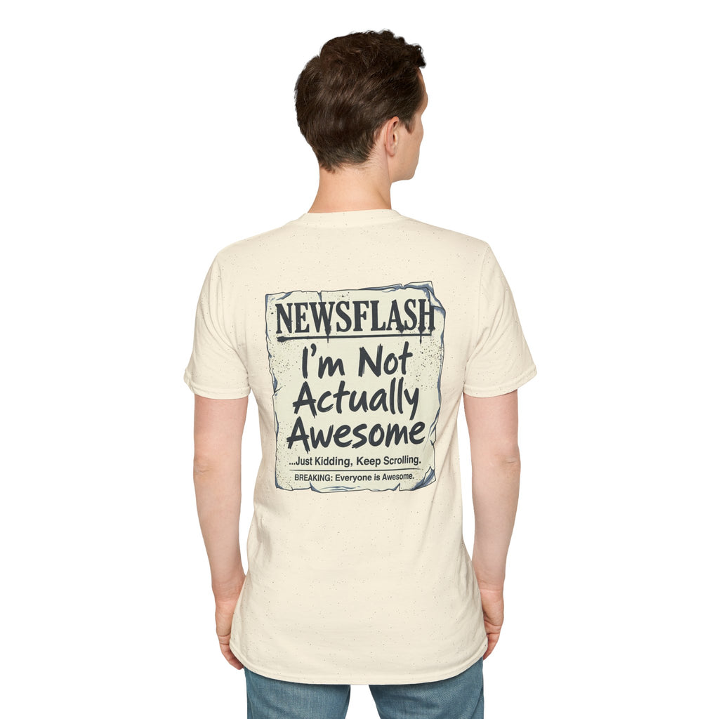 Not Awesome Humour T-shirt