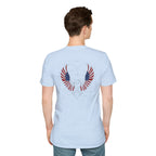 American Eagle blueprint style Tee
