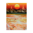 Spray Paint Art Sunset