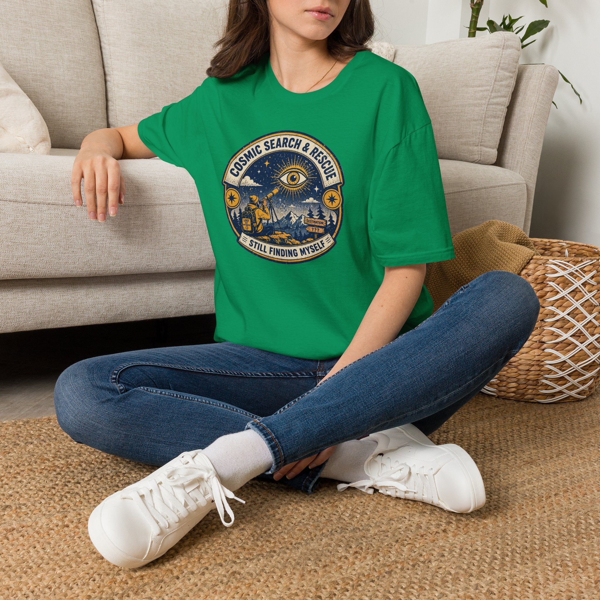 Cosmic Search & Rescue For Finding Own Self Graphic T-Shirt